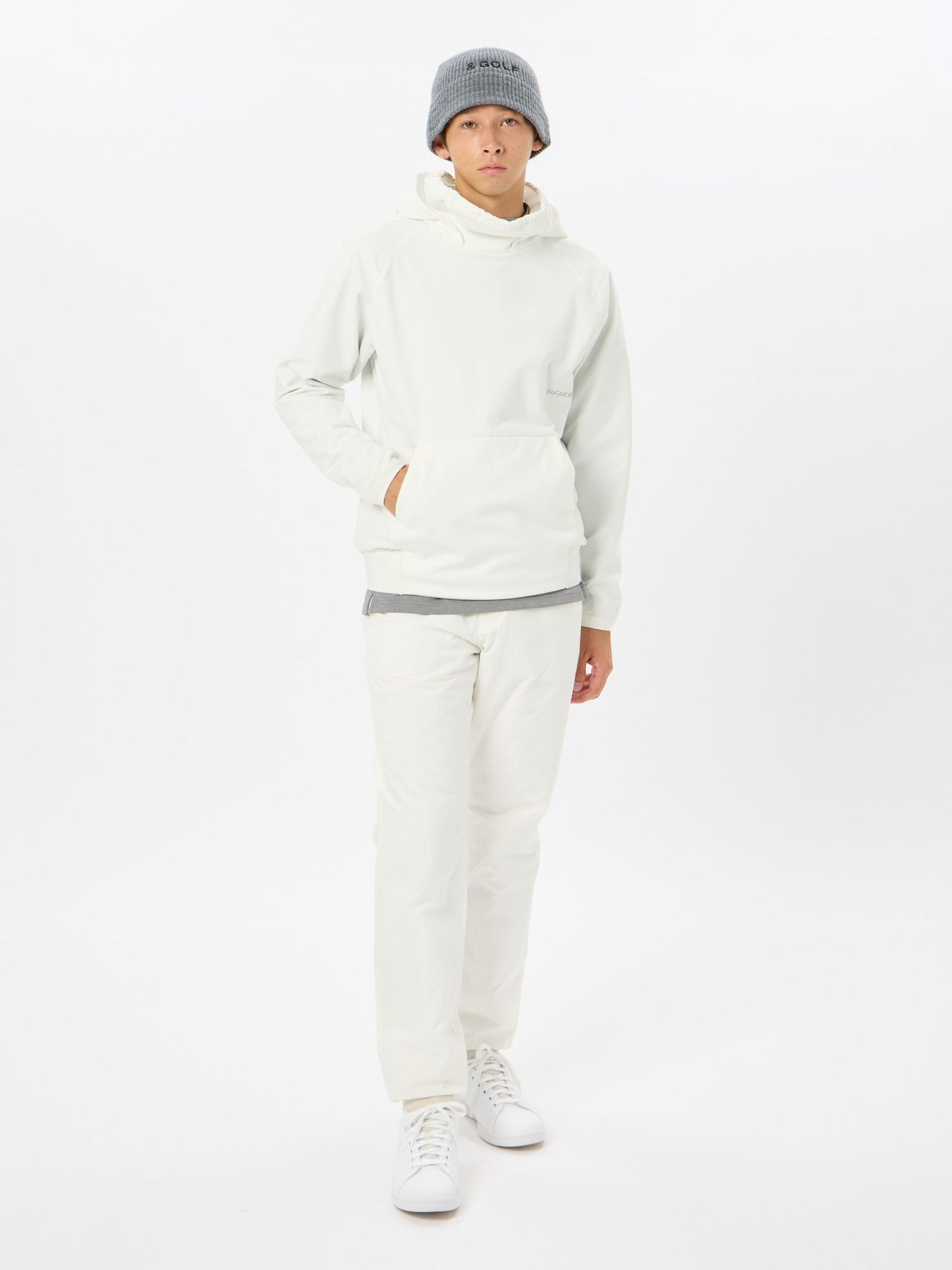 &GOLF Airy French Terry Long Sleeve Pullover Parka