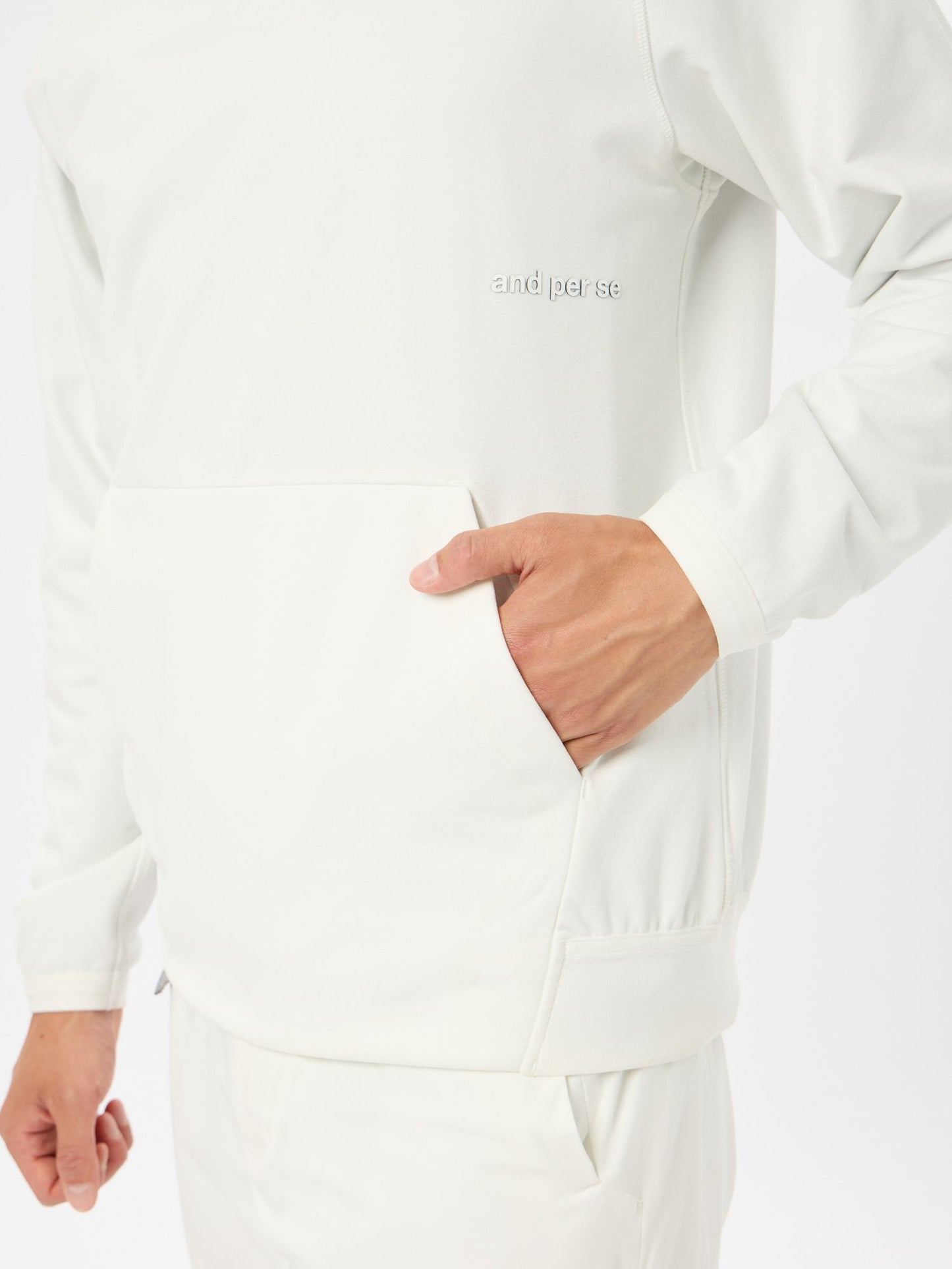 &GOLF Airy French Terry Long Sleeve Pullover Parka