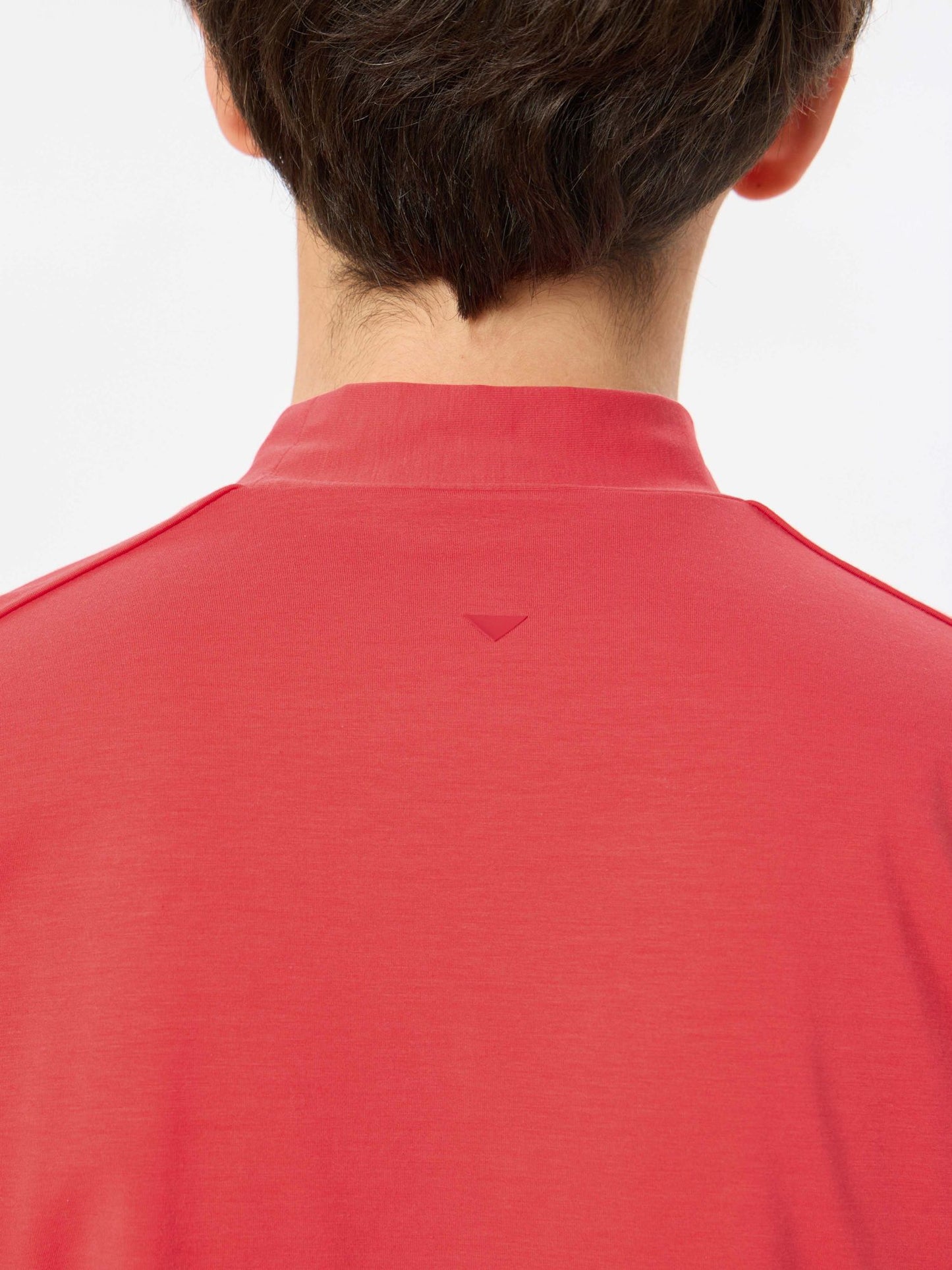 Refine dry short sleeve mock neck shirt