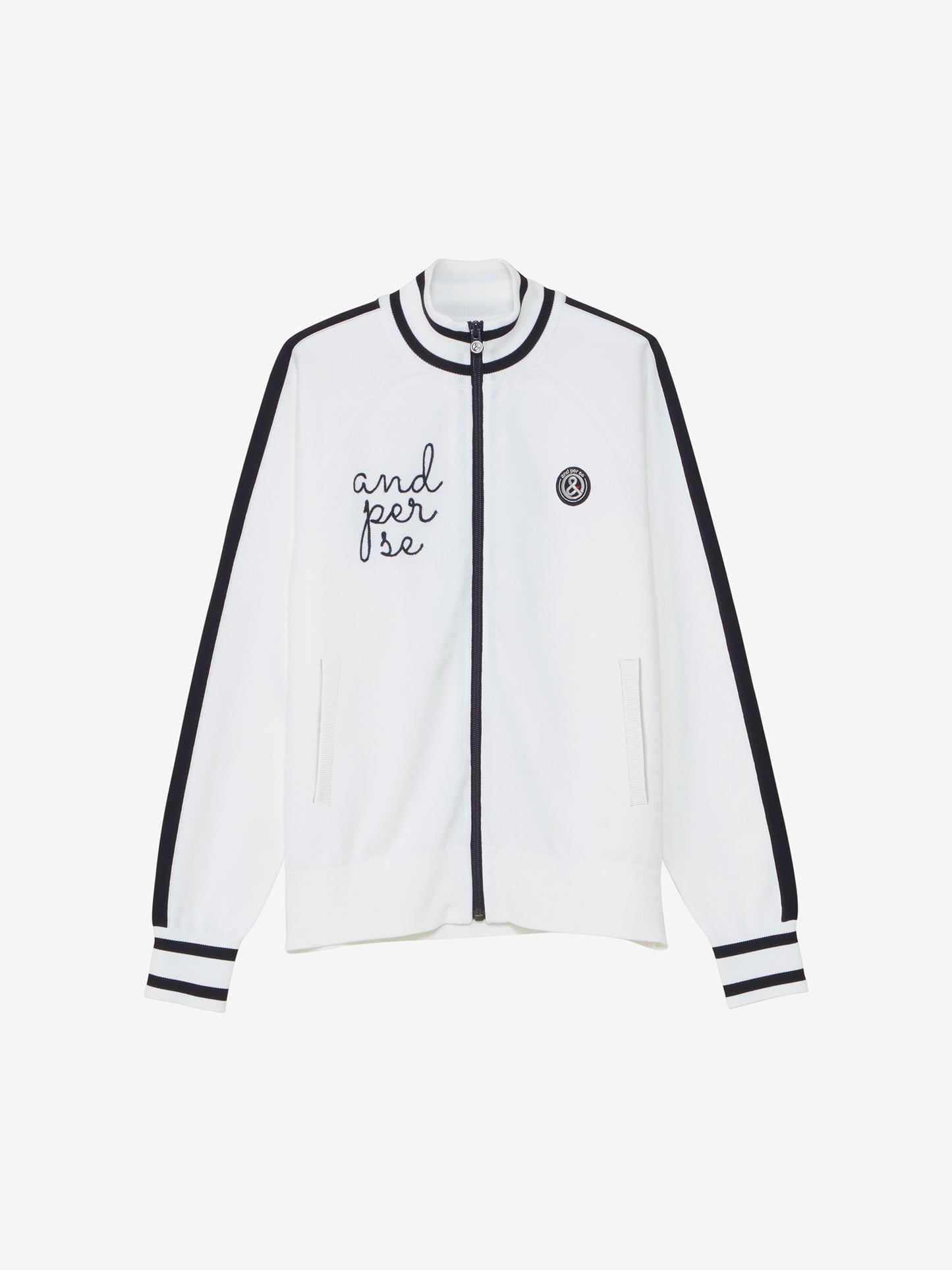 Active knit blouson