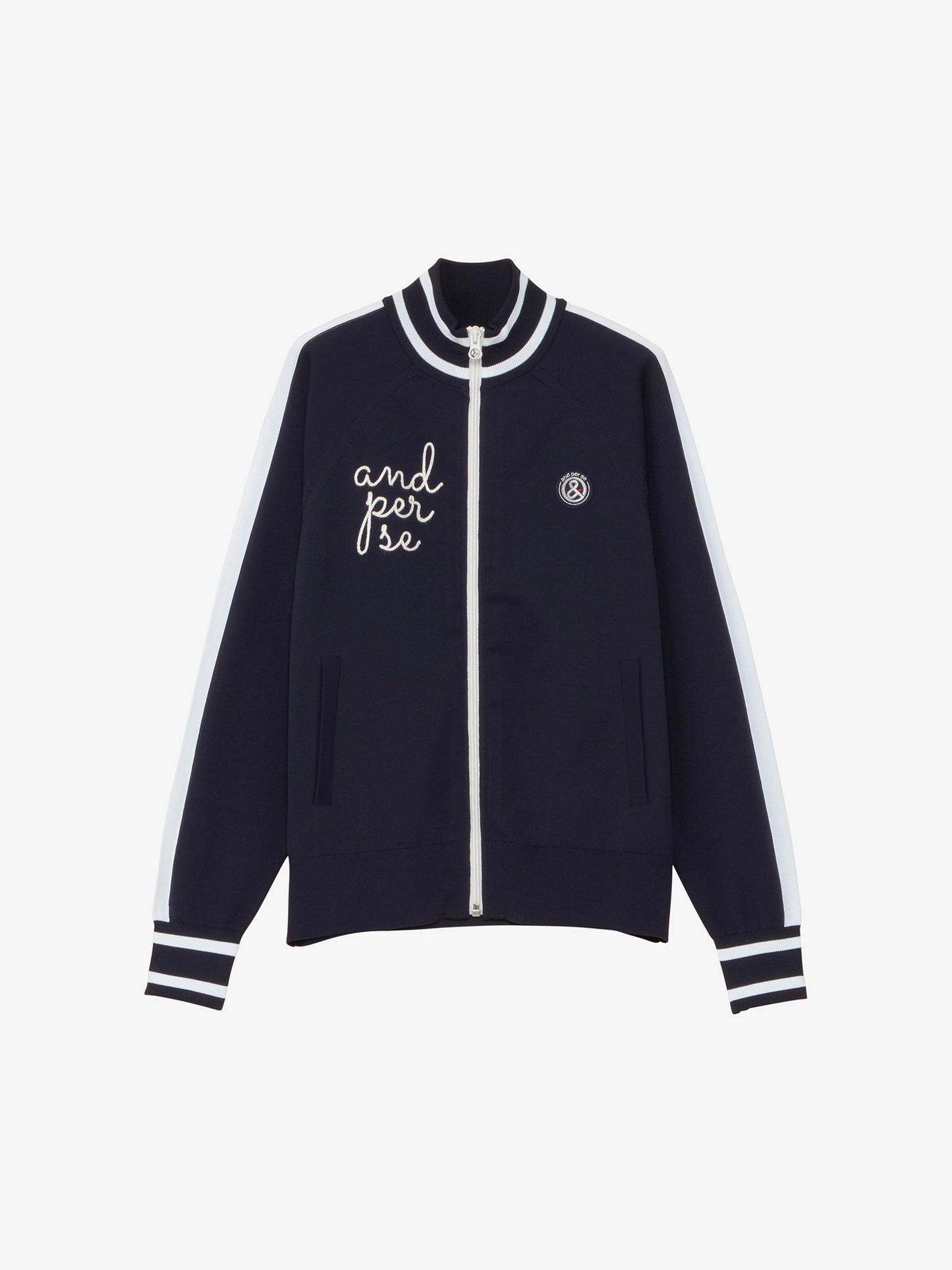 Active knit blouson