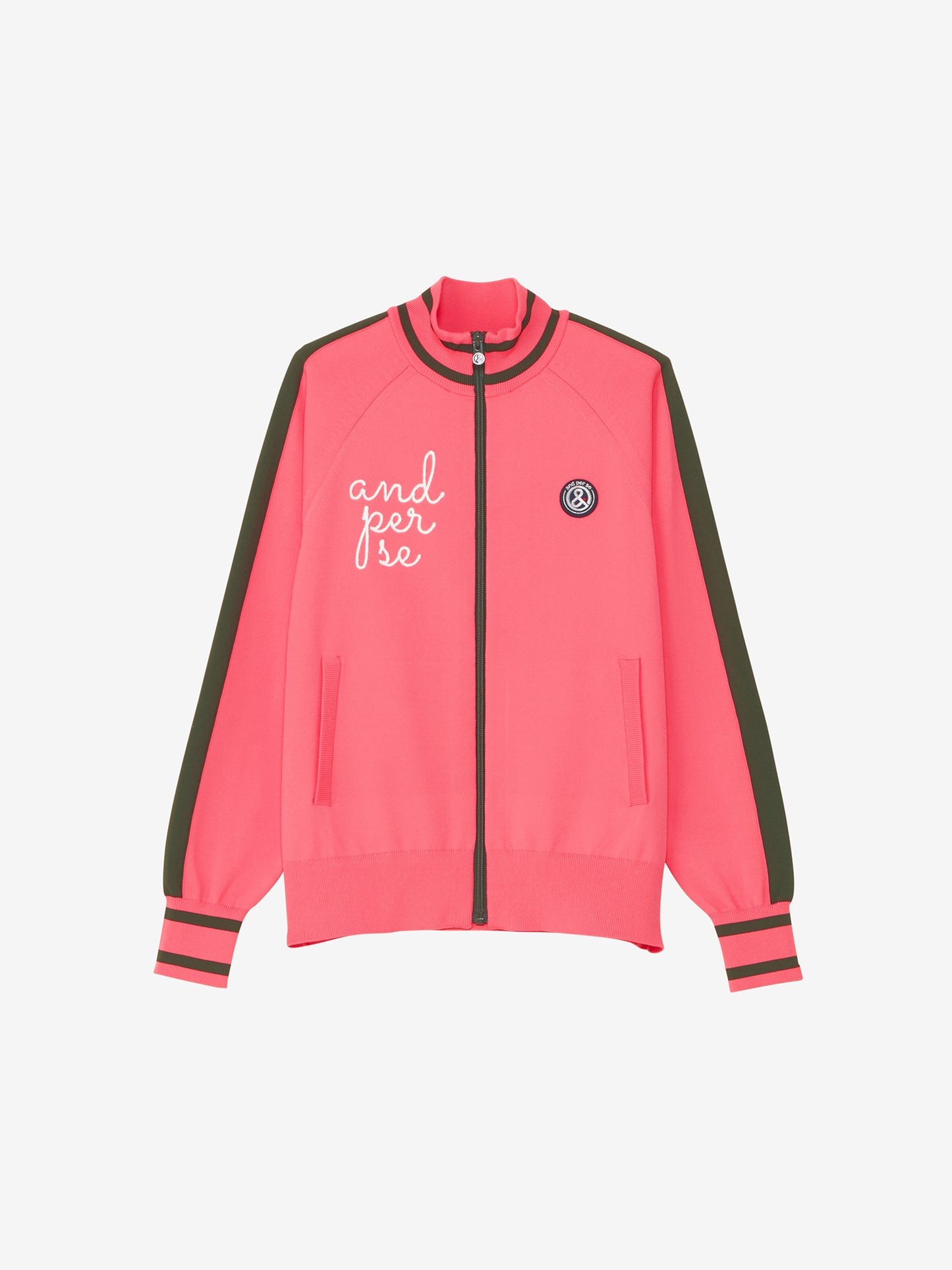 Active knit blouson