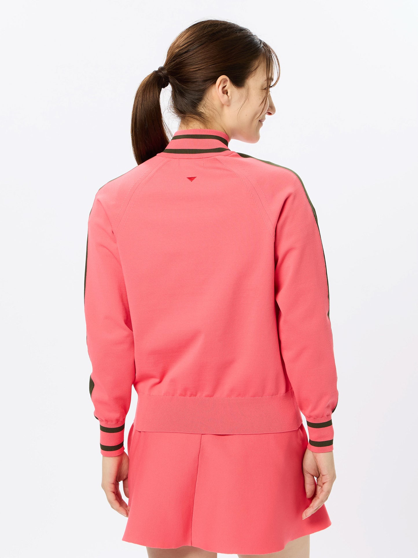 Active knit blouson