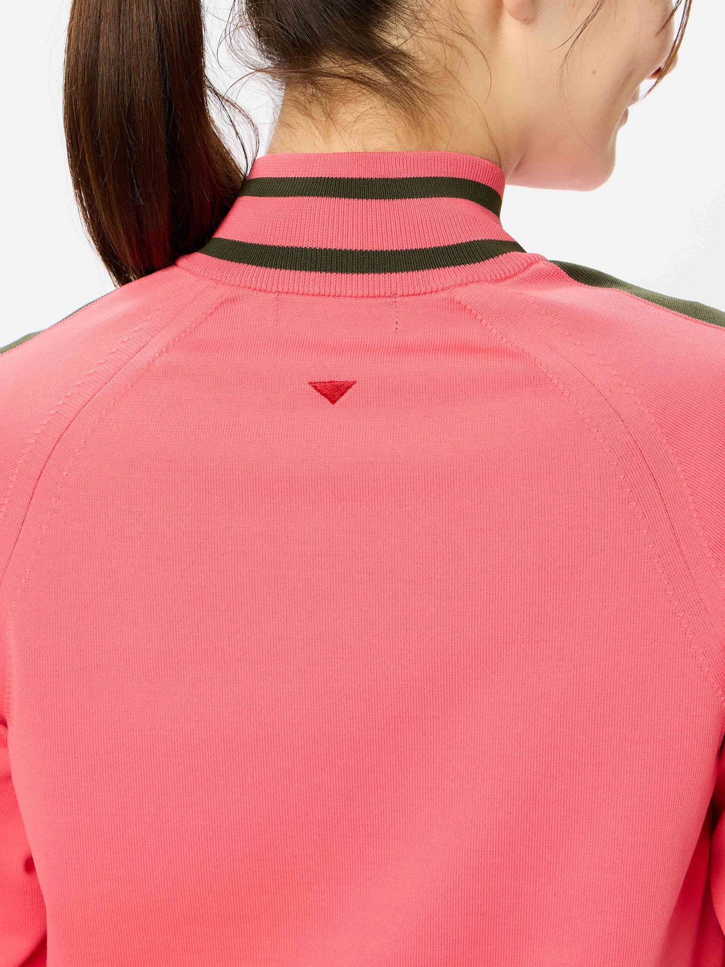 Active knit blouson