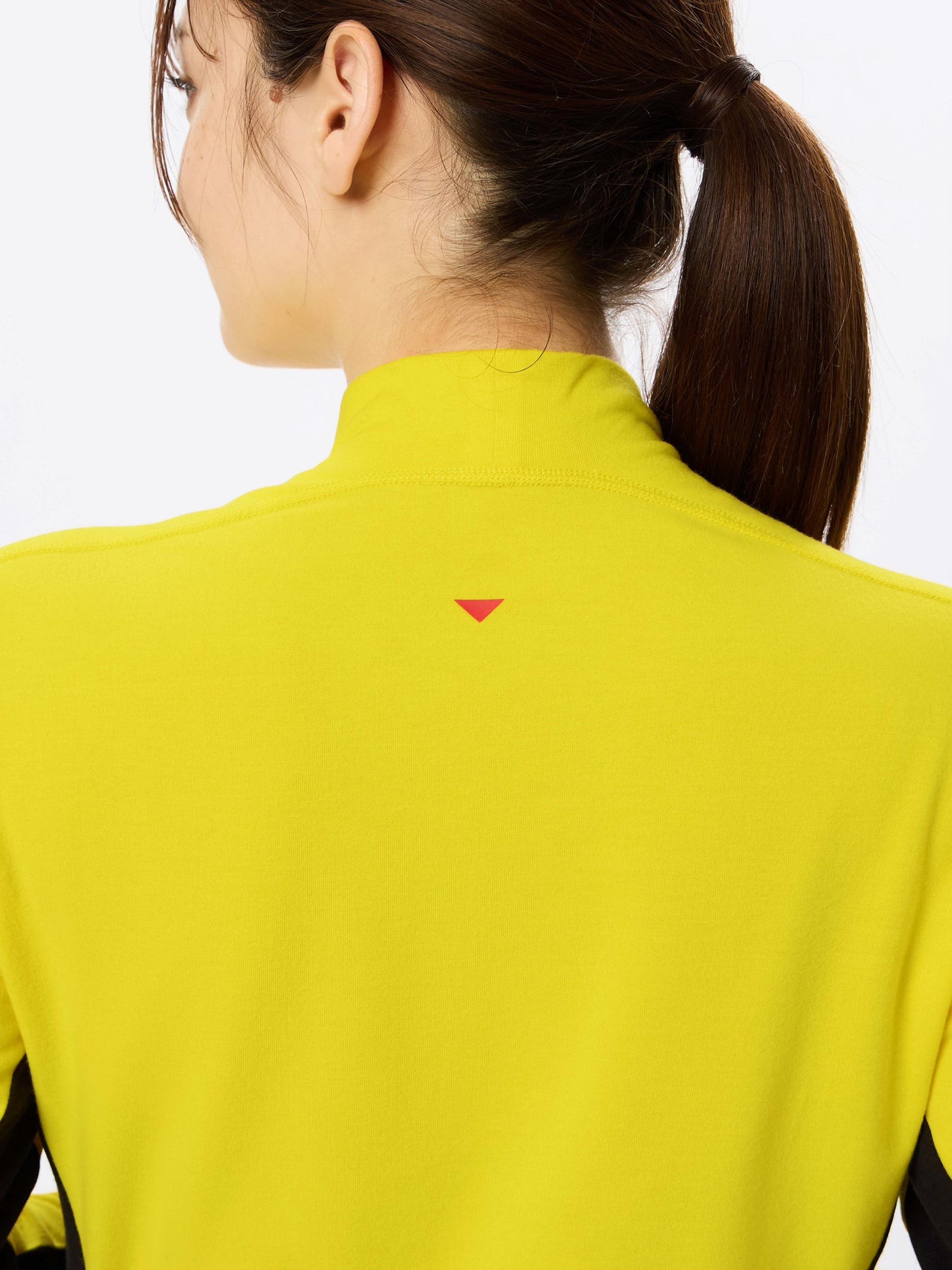 CEL-HEAT Plain Long Sleeve Mock Neck Shirt