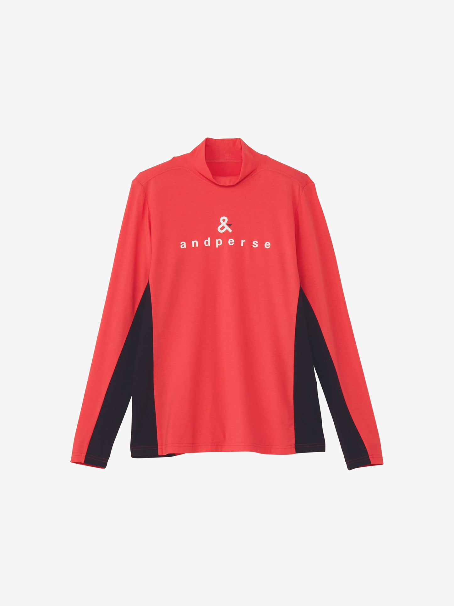 CEL-HEAT Plain Long Sleeve Mock Neck Shirt