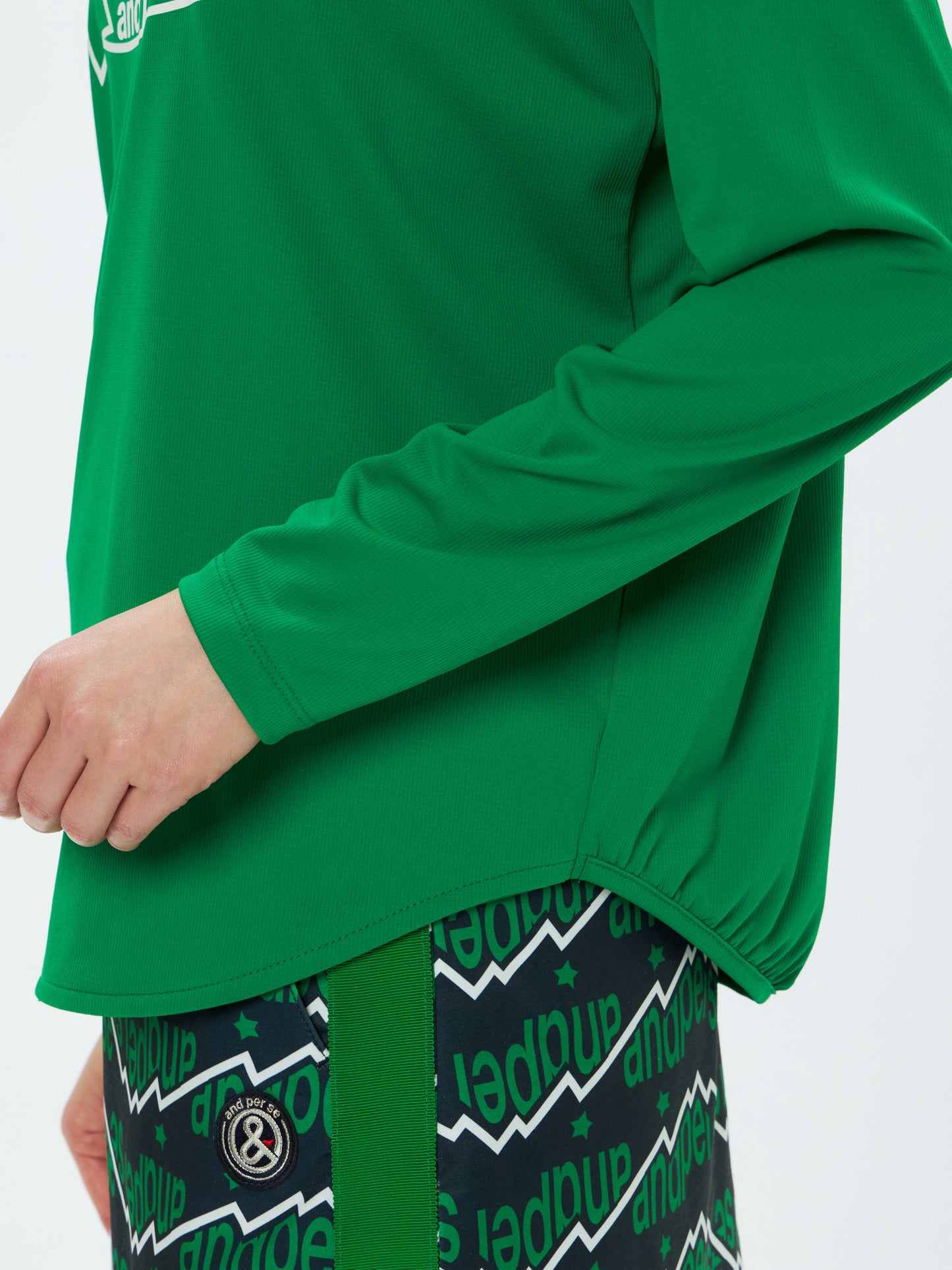 Solcare 3D Long Sleeve Mock Neck Shirt