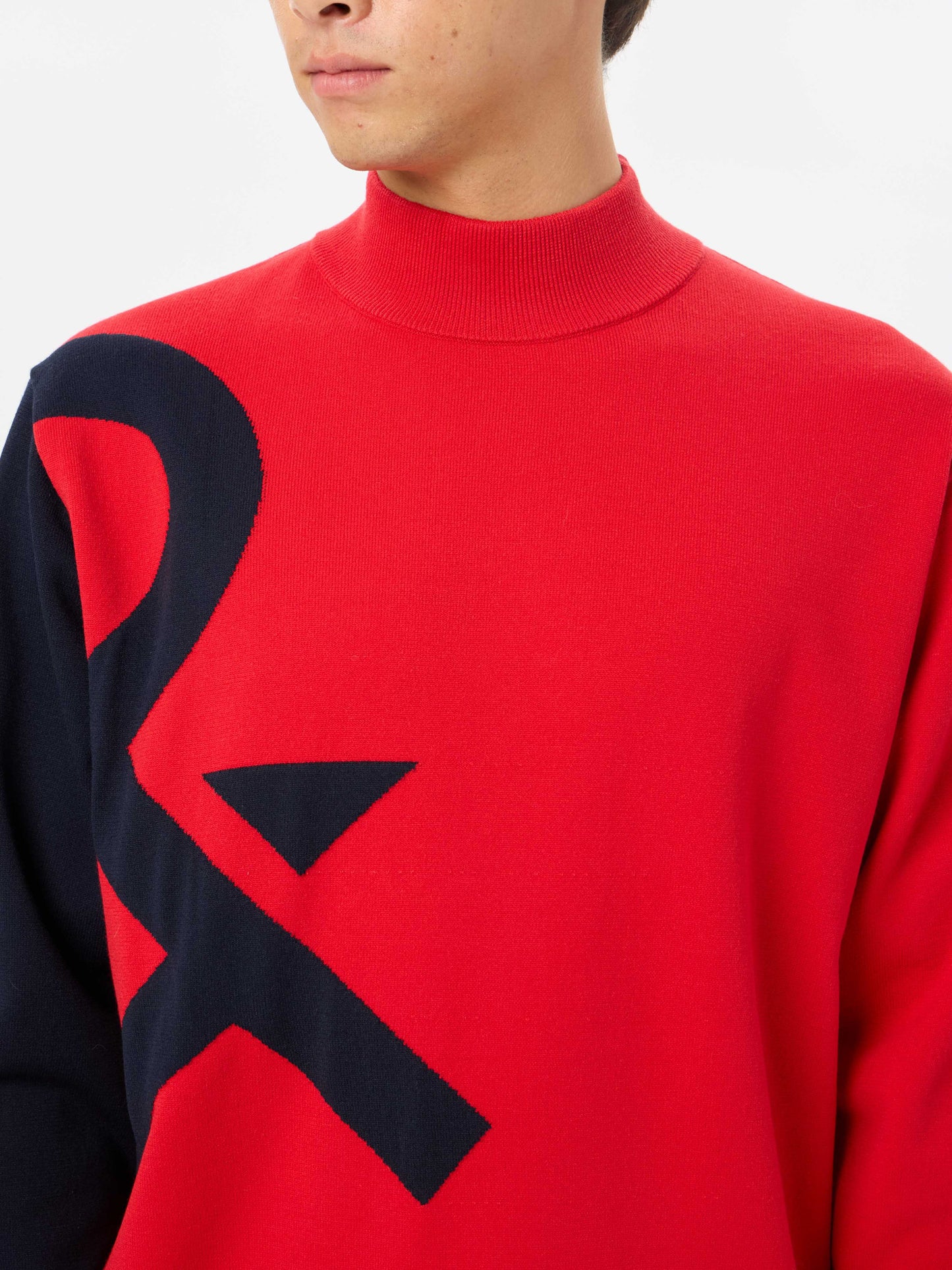 Windproof High Neck Sweater