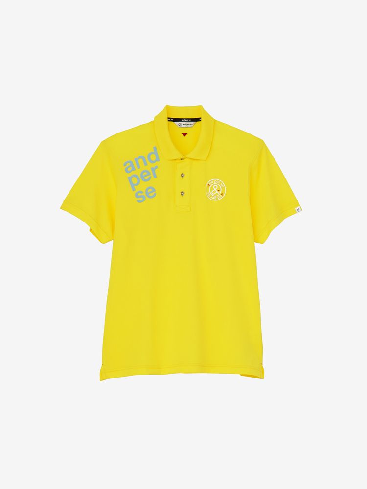 SWING DRY seed stitch short sleeve polo shirt