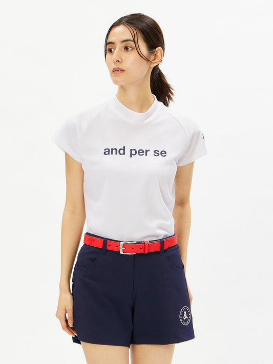 Short Sleeve Mock Neck Shirt - UV Protection