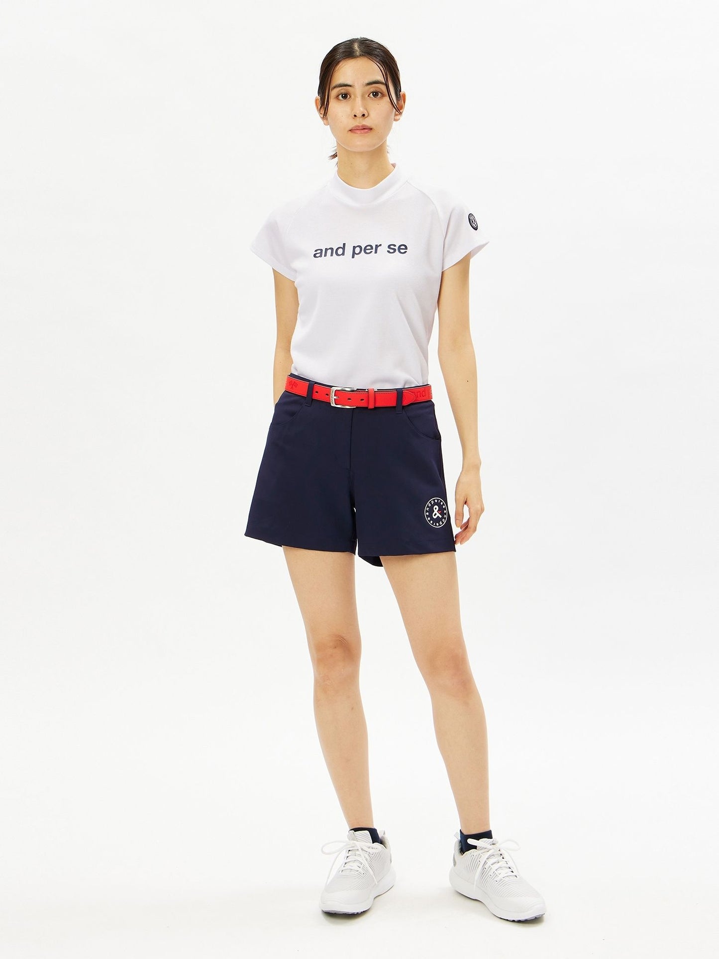 Short Sleeve Mock Neck Shirt - UV Protection