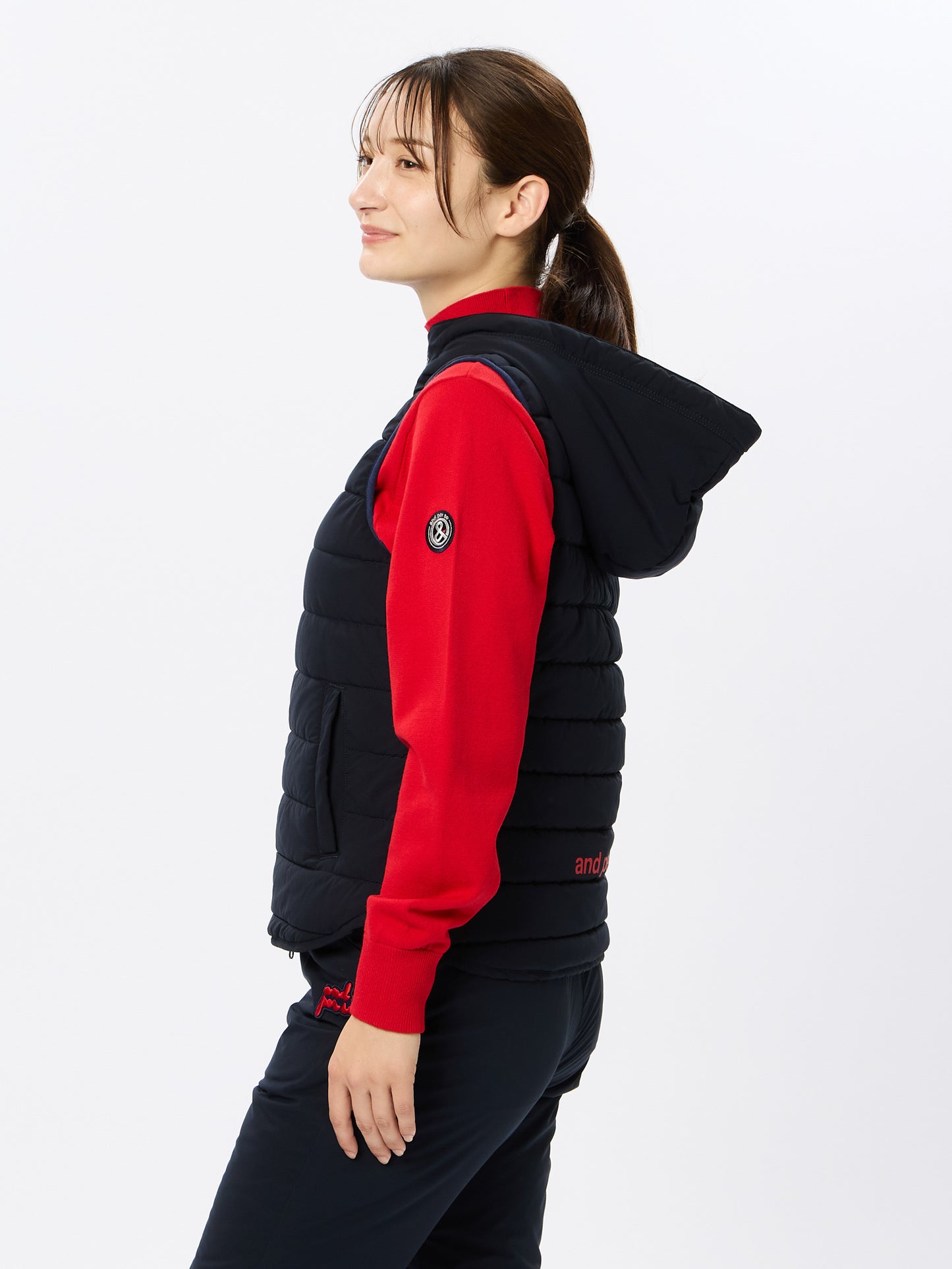 Aero Capsule Padded Hoodie Vest