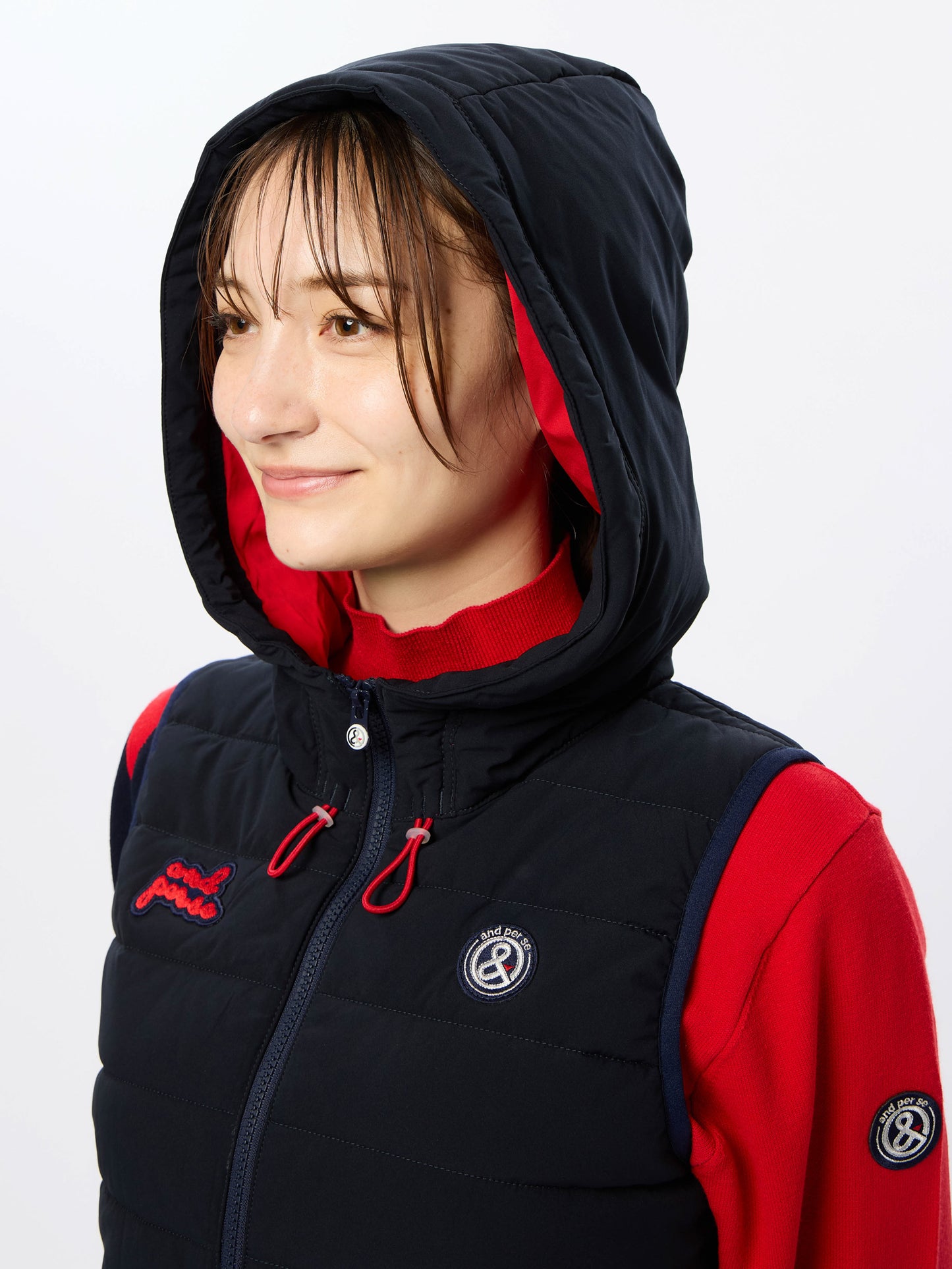 Aero Capsule Padded Hoodie Vest