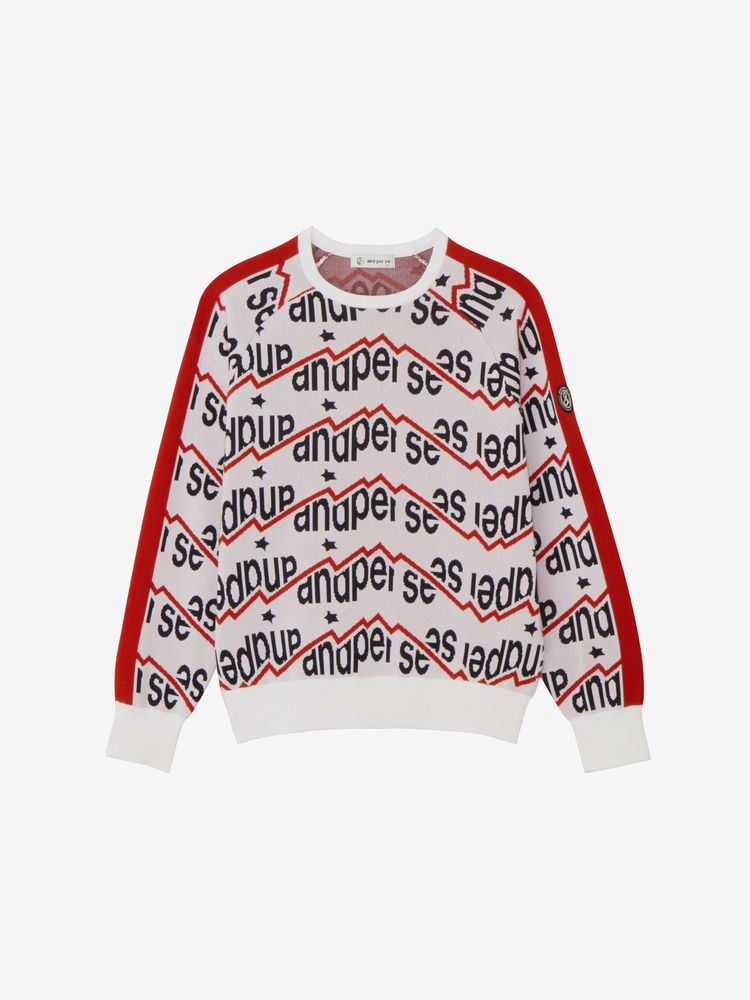 Active Knit Jacquard Sweater