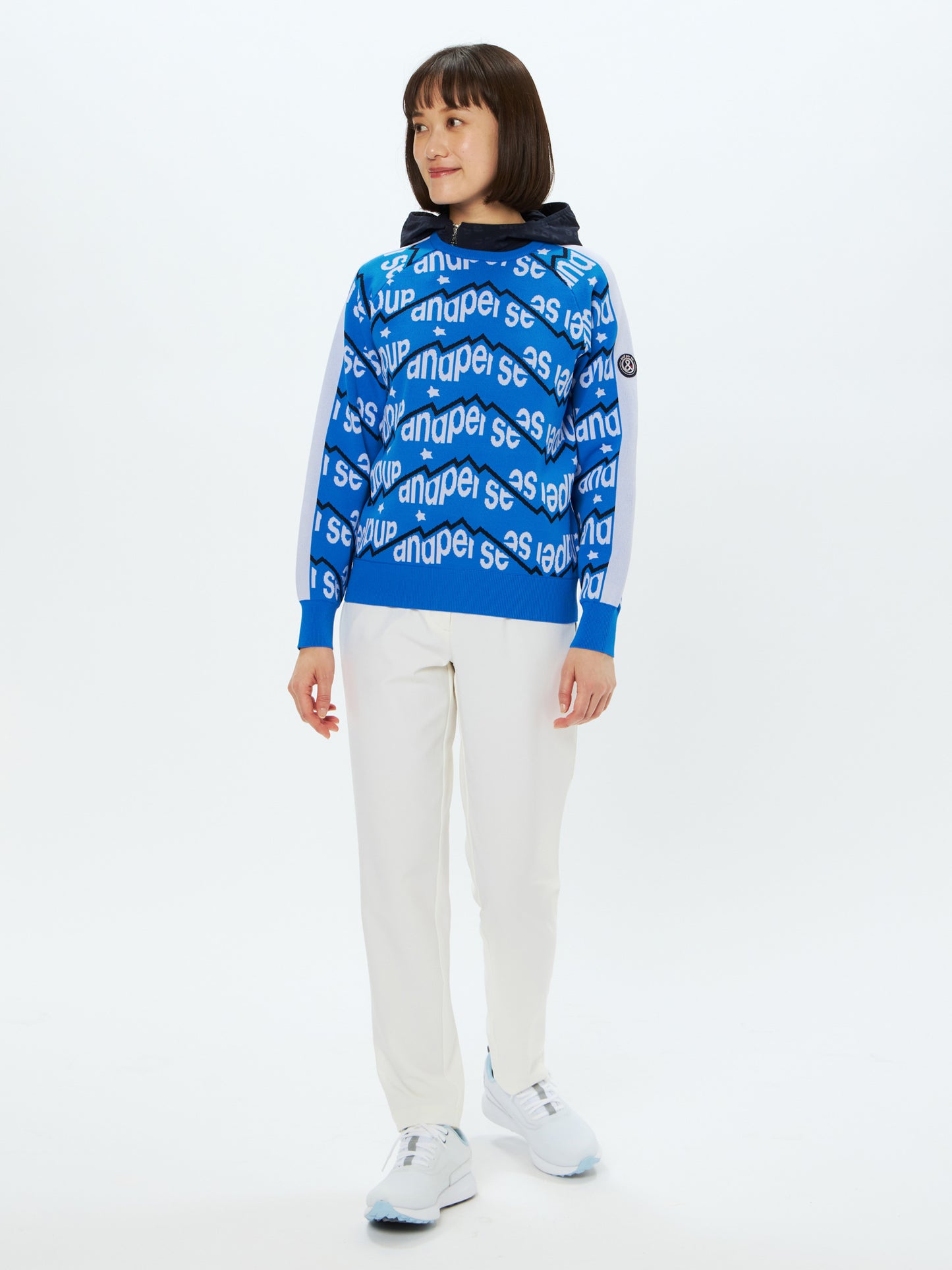 Active Knit Jacquard Sweater