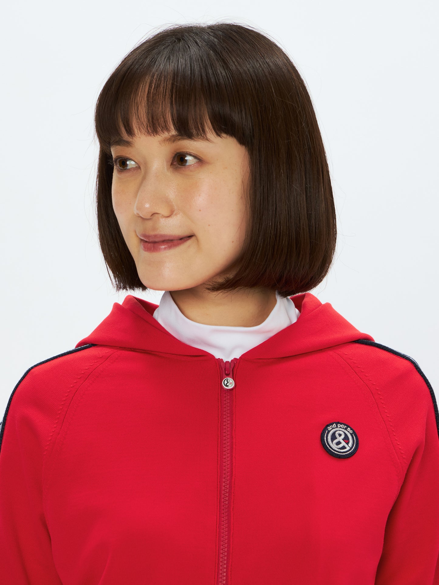 Active Knit Hoodie Blouson