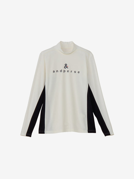 CEL-HEAT Plain Long Sleeve Mock Neck Shirt