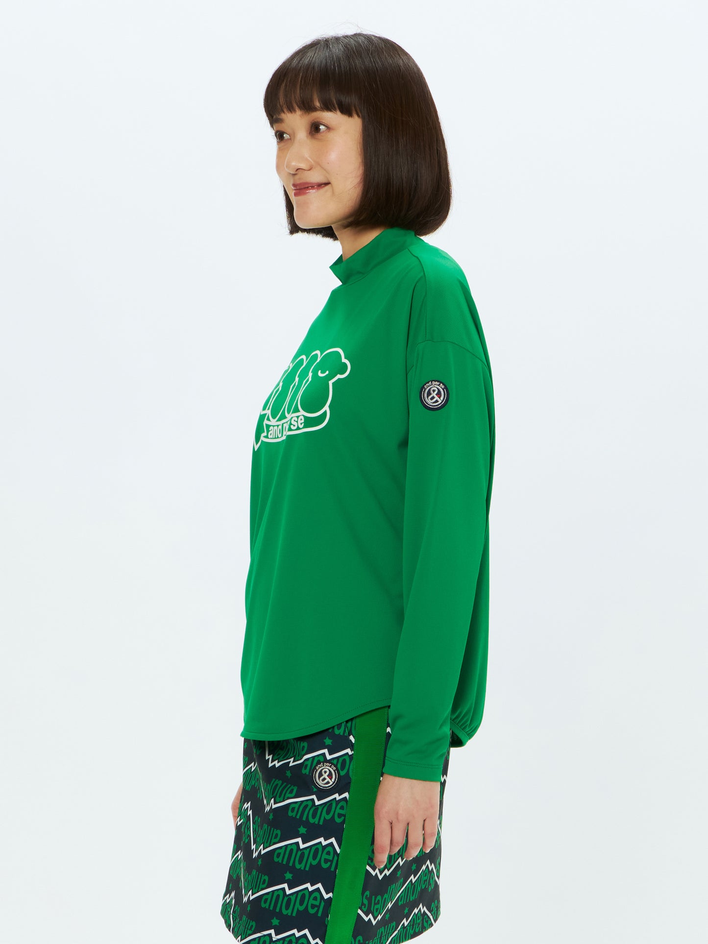 Solcare 3D Long Sleeve Mock Neck Shirt