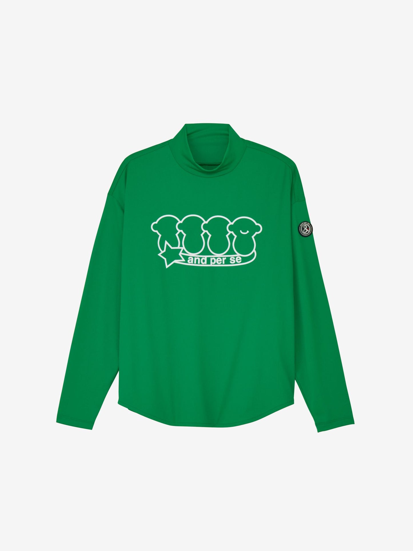Solcare 3D Long Sleeve Mock Neck Shirt