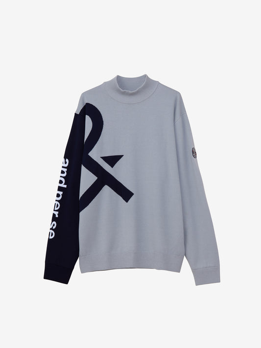 Windproof High Neck Sweater
