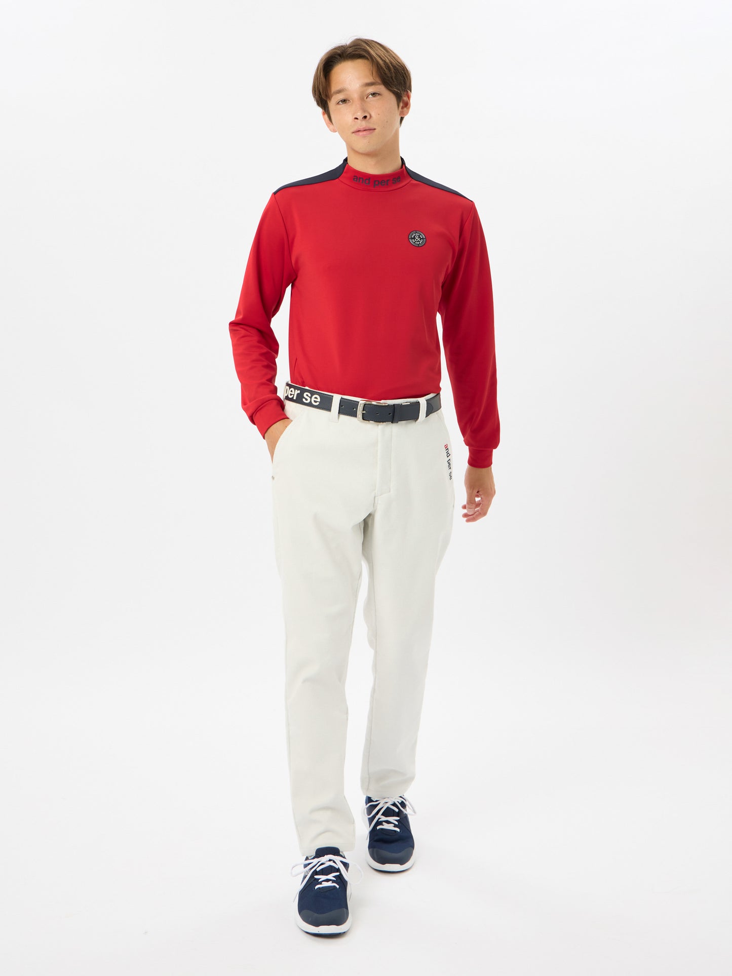Melt Warm Long Sleeve Mock Neck Shirt