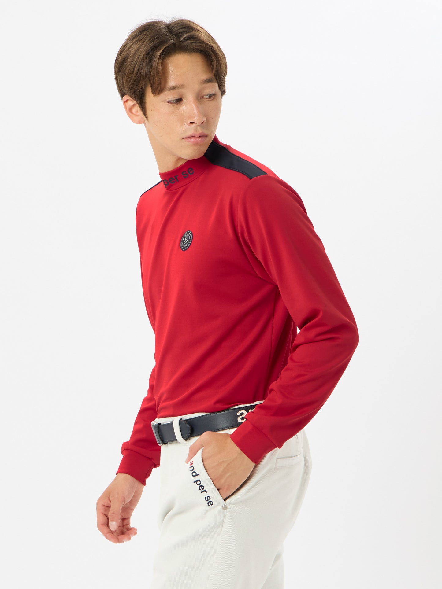 Melt Warm Long Sleeve Mock Neck Shirt