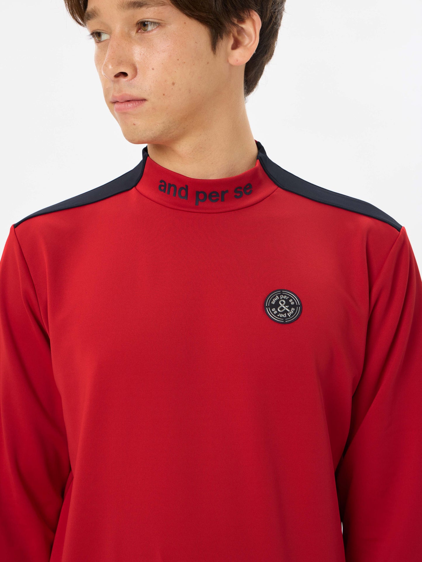 Melt Warm Long Sleeve Mock Neck Shirt