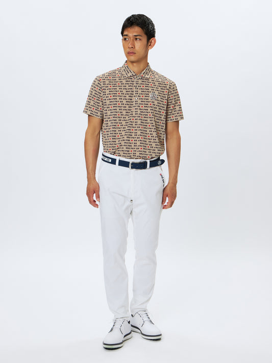 Solcare Dot Printed Short Sleeve Shirt