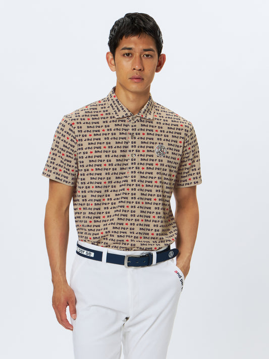 Solcare Dot Printed Short Sleeve Shirt