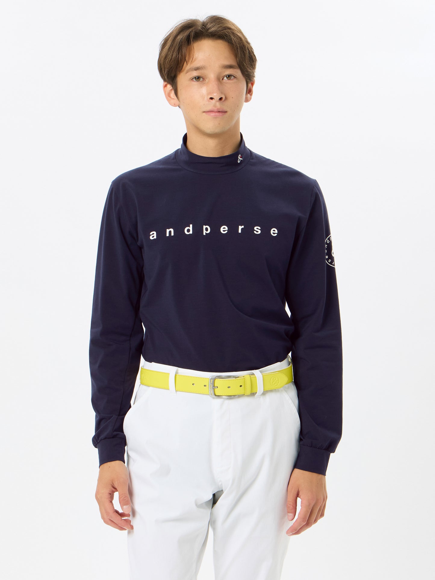 Refine dry long sleeve high neck shirt