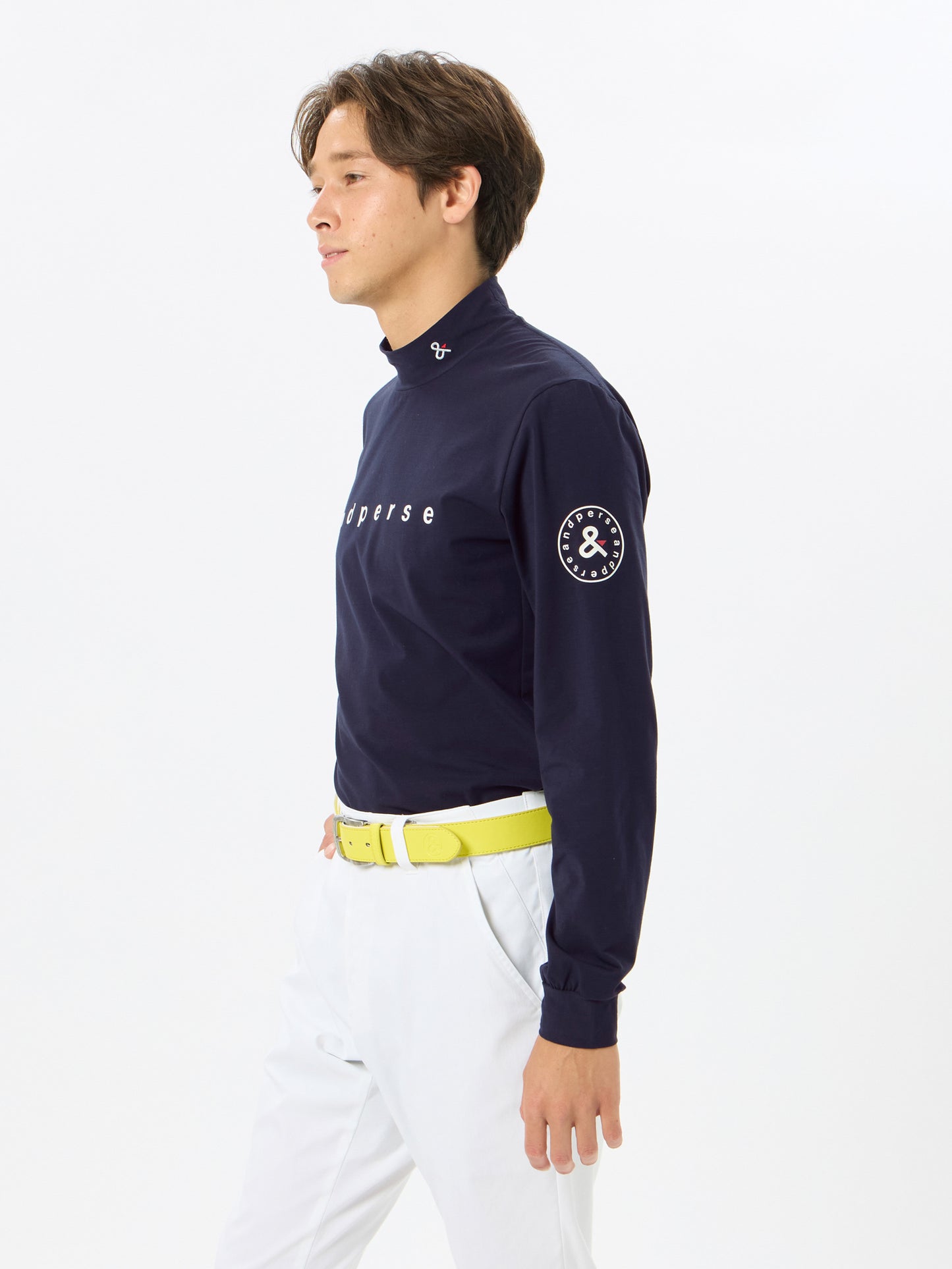 Refine dry long sleeve high neck shirt