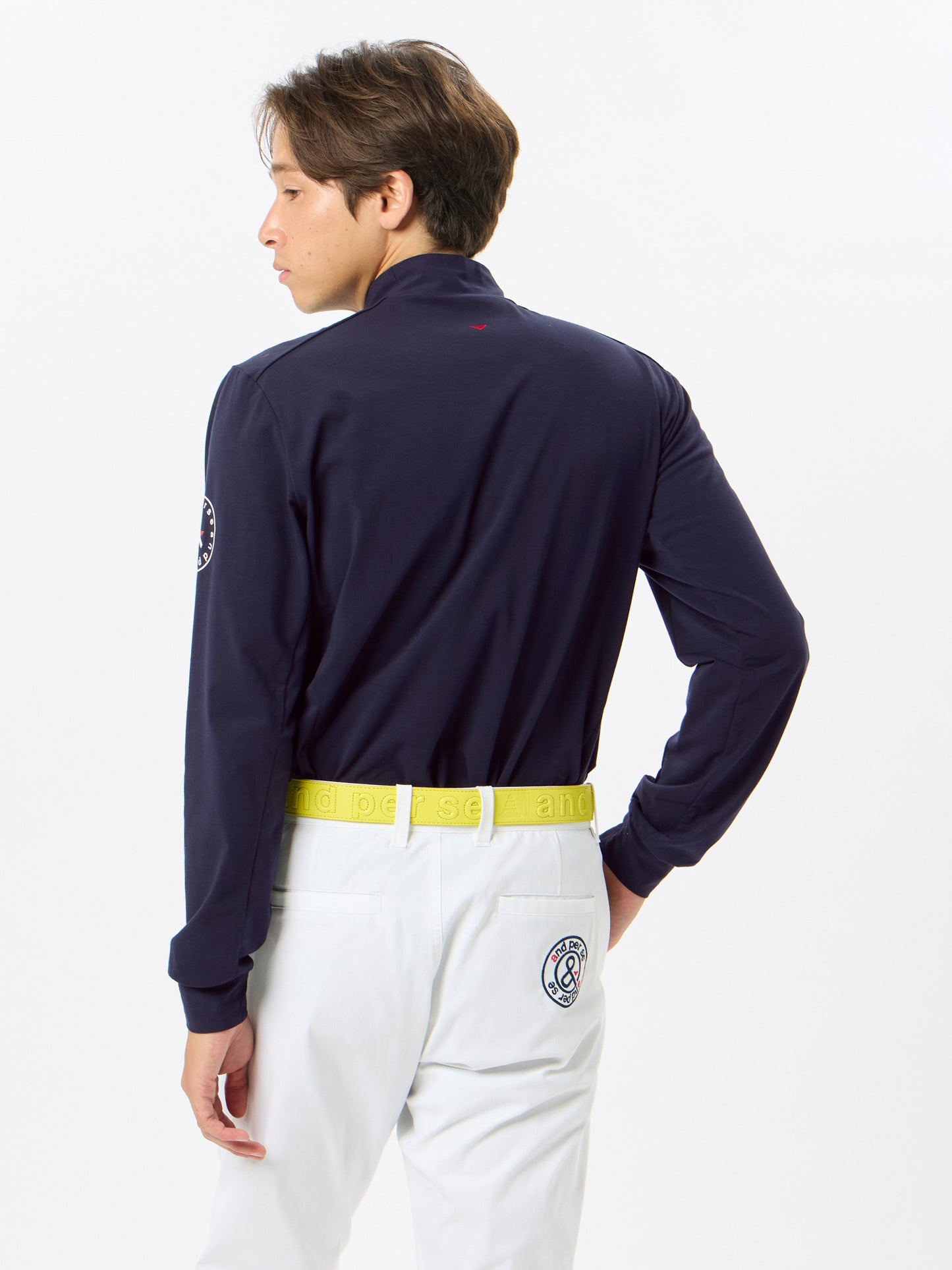 Refine dry long sleeve high neck shirt