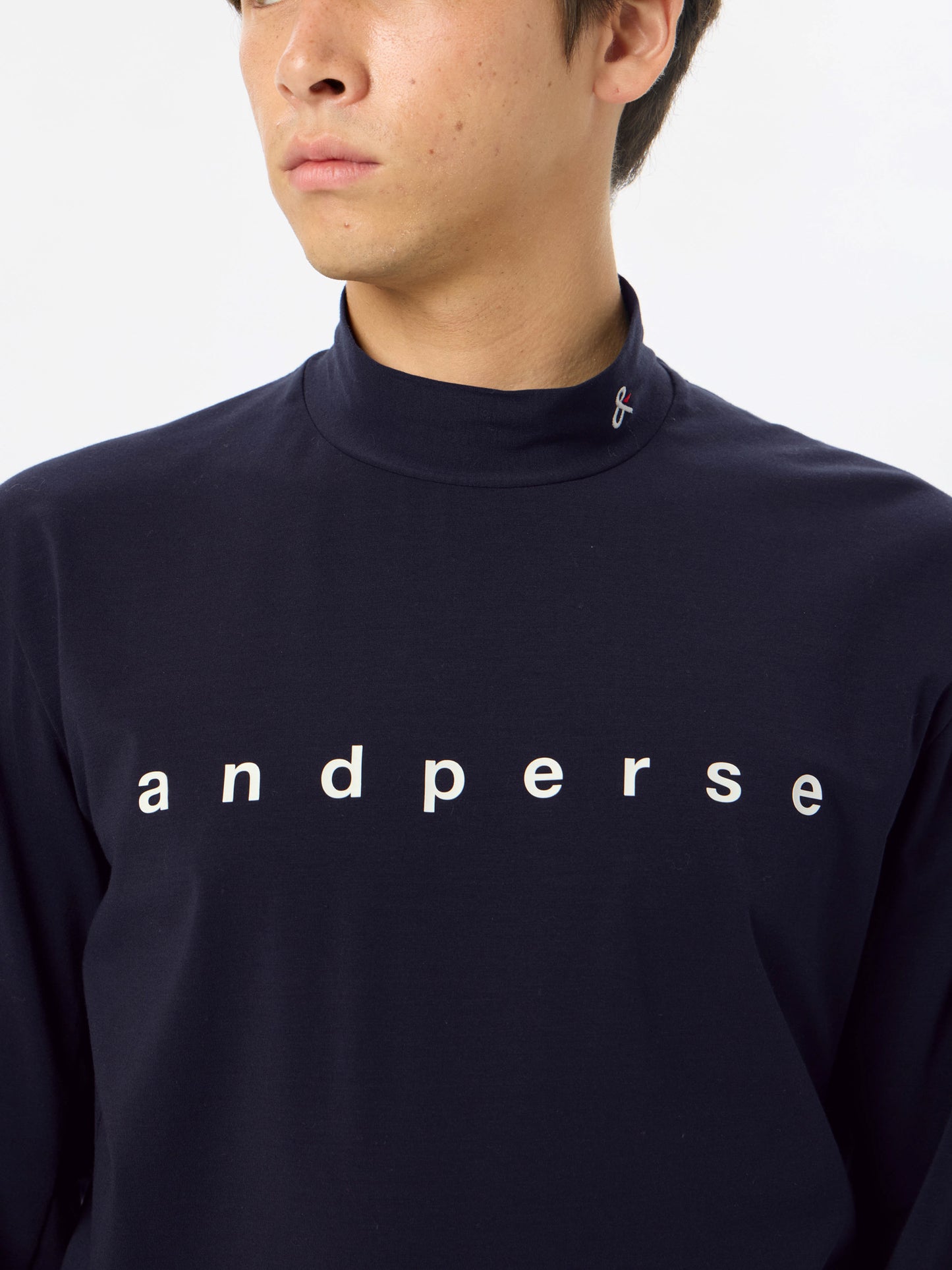 Refine dry long sleeve high neck shirt