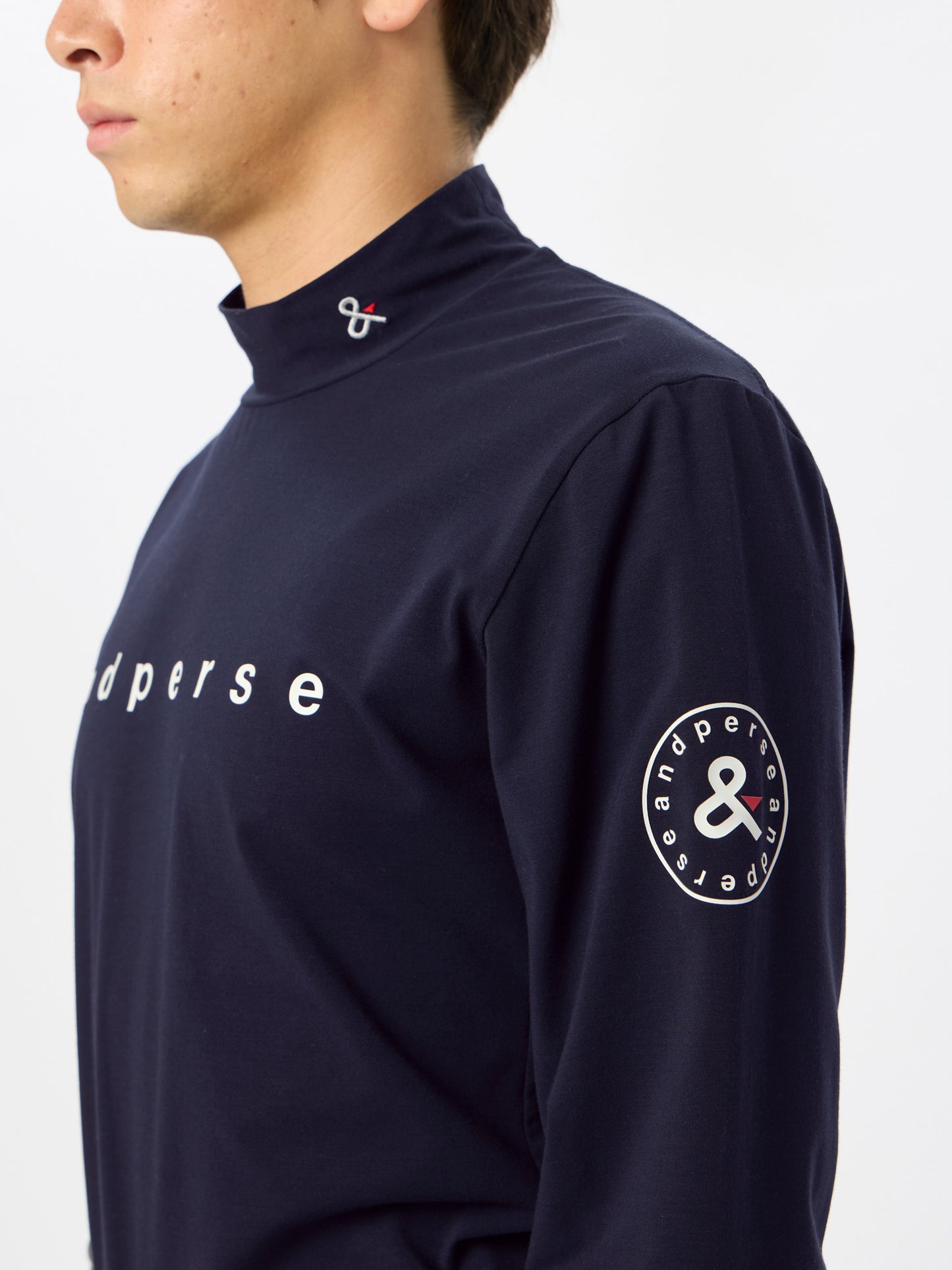 Refine dry long sleeve high neck shirt