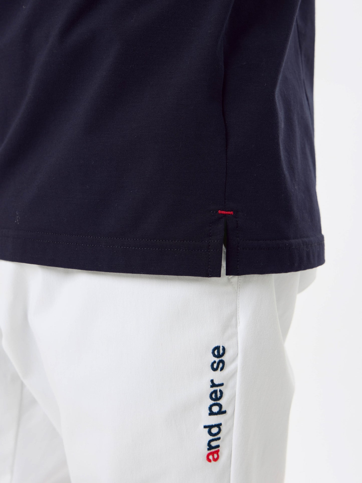 Refine dry long sleeve high neck shirt