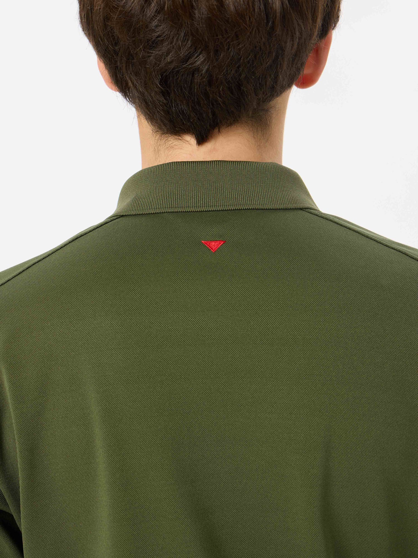 SWING DRY seed stitch short sleeve polo shirt